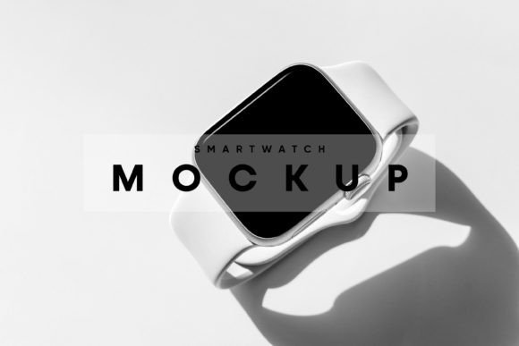 Download IWatch Lies on Floor Mockup - Floor mockup Collection