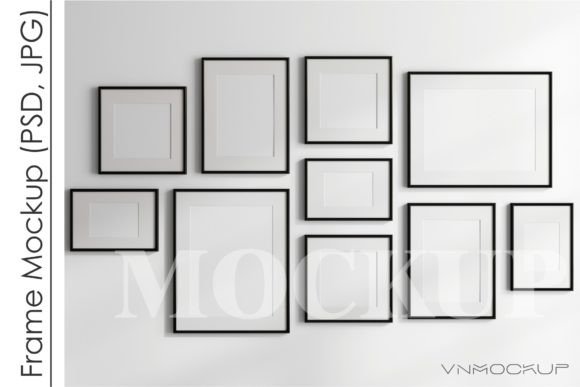 Download Gallery Wall Mockup, Frame Mockup - Gallery wall Collection
