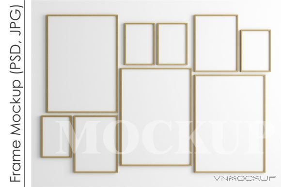 Download Gallery Wall Mockup, Frame Mockup - Gallery wall Collection