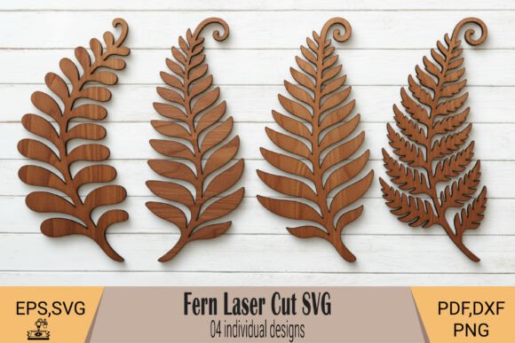 Download Fern Leaf Botanical Laser Cut SVG - Premium Resources